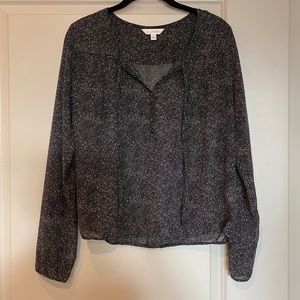 Speckled blouse
